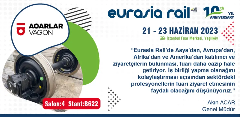 Acarlar Vagon neden Eurasia Rail’i tercih ediyor?